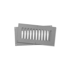 Empire 1 Inch Beveled Hammered Pewter Adjustable Trim Kit for 36 Inch Boulevard Gas Fireplaces