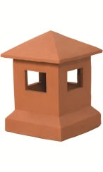 Superior Clay 18 Inch Sentry Clay Chimney Pot