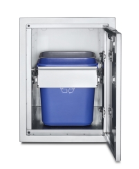 Crown Verity 22 Inch Infinite Series Built-In Garbage Cabinet