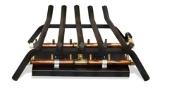 Warming Trends 24 Inch H-Style CROSSFIRE Outdoor Gas Fireplace Burner - Push Button