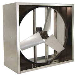 Triangle VID Series 36 Inch 230V Single Phase Direct Drive Fan with Enclosed Motor