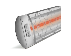 Infratech Comfort Mediterranean Motif 4000W Single Element Electric Patio Heater - 277V