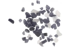 Amantii Smoky Grey Fire Glass - 5 lbs