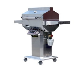 Phoenix Grills 26 Inch Riveted Series Commercial Grade Gas Smoker Grill on Portable Column Base