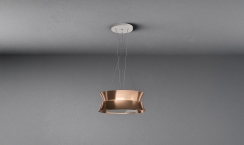 Falmec Dama 24 Inch Copper 350 CFM Island Hood