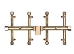 Warming Trends 20 x 11 Inch Tree-Style CROSSFIRE Brass Burner and Plate