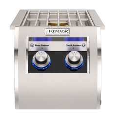 Fire Magic Echelon Diamond Built-In Double Side Gas Burner