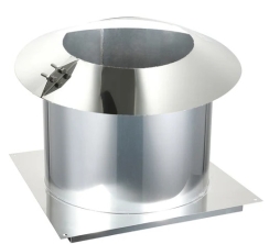 AllFuel HST Attic Insulation Shield Kit for 6 Inch Diameter Chimney Pipe