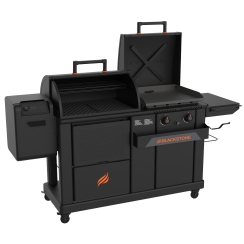 Blackstone 2 Burner Grill and Smoker Combo