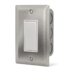 Schwank Simple On/Off Single Flush Mount Control Switches for Electric Heaters