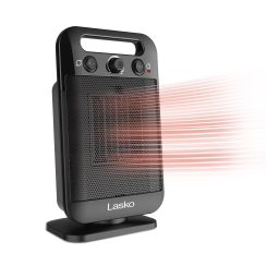 Lasko 1500 Watt MyHeat-GO Oscillating Ceramic Electric Space Heater