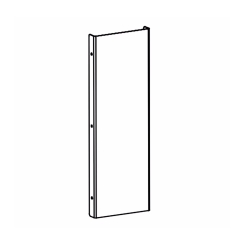 TrueFlame Outdoor Kitchen Vent Duct Cover Filler - 4 Inch Projection