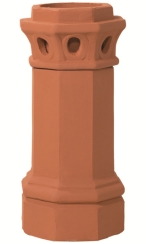 Superior Clay 15 Inch Camelot Glazed Chimney Pot