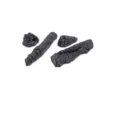 Real Fyre 4 Piece Charred Gas Log Accessory Kit - 6 Pack