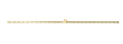 Warming Trends 62 x 12 Inch Linear CROSSFIRE Brass Burner