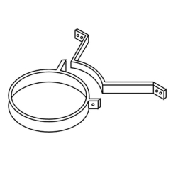 Majestic Chimney Bracket - Pack of 3