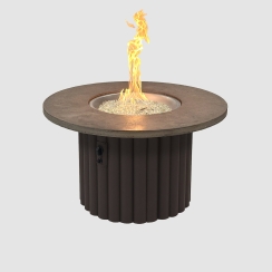 Outdoor Greatroom Company 42 Inch Reverie Round Gas Fire Pit Table