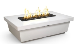 American Fyre Designs 52 Inch Contempo Rectangle Gas Firetable - Manual Ignition