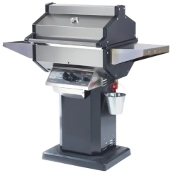 Phoenix Grills 26 Inch SD Series Gas Smoker Grill on Column Base