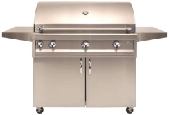 Artisan 42 Inch Professional Series 3 Burner Gas Cart Grill with Electronic Ignition