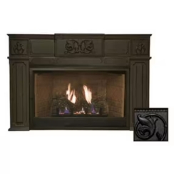 Empire Cast Iron Surround Adaptor for Medium Innsbrook Fireplace Inserts