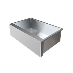 TrueFlame 32 Inch Outdoor Kitchen Farmhouse Sink with Faucet