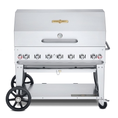 Crown Verity 48 Inch Roll-Dome Package Mobile Gas Grill