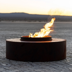 The Outdoor Plus 42 Inch Orbit Smokeless Woodburning Fire Pit