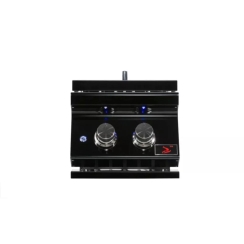 Whistler Grills Black Stainless Steel Double Side Gas Burner
