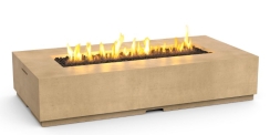 American Fyre Designs 72 Inch Legend Long Gas Fire Table - Fyrestarter Smart Ignition