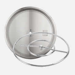 Fire By Design 18 Inch Round Drop-In Pan and Stainless Steel Burner Kit - 120V AWEIS
