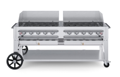 Crown Verity 60 Inch Mobile Rental Windguard Propane Grill