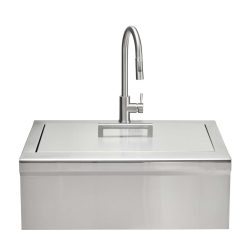 Coyote Outdoor Living 30 Inch Farmhouse Sink with Faucet
