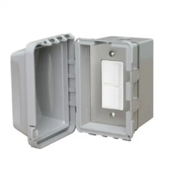 Schwank 2-Stage Single Duplex Flush Surface Mount Control Switch for ElectricSchwank Heaters