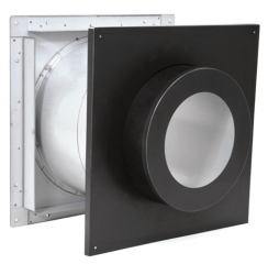 Ventis All-Fuel Chimney Stainless Siding Trim Kit - For 6 Inch Inner Diameter Ventis