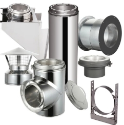 AllFuel HST Through the Wall Kit for 8 Inch Diameter Chimney Pipe