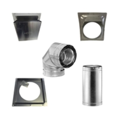 Majestic SLP-HVTK Horizontal Vent Termination Kit - 4 Inch Diameter