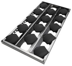 Coyote Outdoor Living Ceramic Flavorizer for 50 Inch Grills - Set of 2