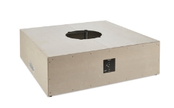 Outdoor Greatroom Company 48 Inch Square Ready-To-Finish Natural Gas Fire Pit - DSI
