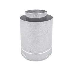 Metal-Fab 4 Inch Diameter Slip Connector