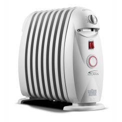 DeLonghi 1200W Solaris Bathroom Radiant Heater with Timer and GFCI Plug