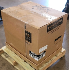 (Open Box Item) - Broilmaster Q3X Premium Slow Cooker Gas Grill Cart Package