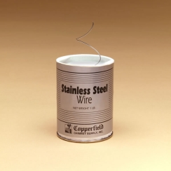 21-Gauge Stainless Steel Wire - 1 Pound Can