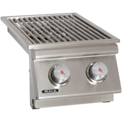 Bull Outdoors 12 Inch Slide-In Outdoor Kitchen Double Side Gas Burner