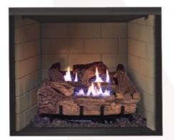 EverWarm 24 Inch Gas Burner and Palmetto Oak Logs with BUF36-T Firebox - Manual