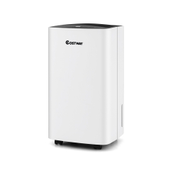 Costway 19 Inch 30 Pint Portable Dehumidifier