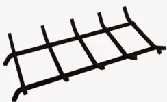 Formation Creation 31 Inch See-Thru Heavy Duty Wood-Burning Grate