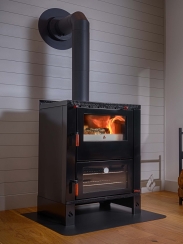 DS Stoves HECO InLine 230 Freestanding Pedestal Wood Burning Cookstove