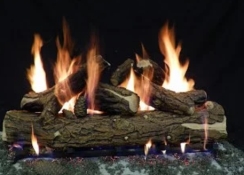 Formation Creation 36 Inch Country Oak Deluxe Gas Log Set