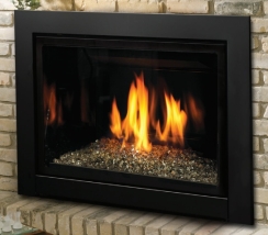 Kingsman Clean View Kit - 1 3/4 Inch Depth - For IDV43 Series Fireplace Inserts